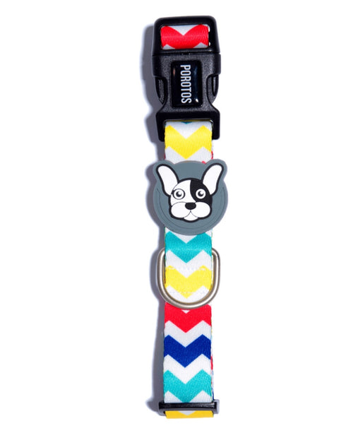 Collar con Moño Zig Zag